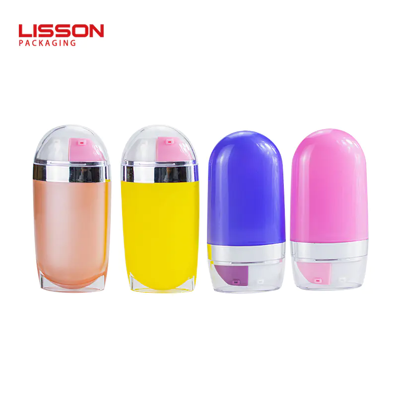 Lisson cosmetic airless pump tube trader for cleanser