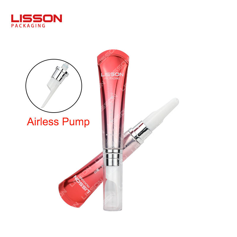 D19 Airless Pump Eye Cream Plastic Squeeze Tube Cosmetic Packaging