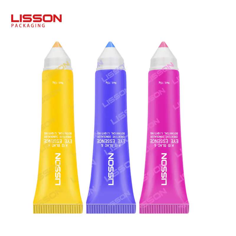 D19 Lip Gloss Tube with Silicone Applicator Eye Cream Packaging