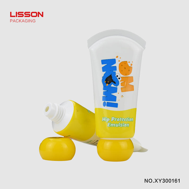 Custom hand cream refillable plastic soft tube-3
