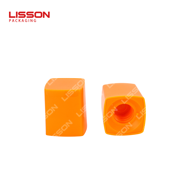 Lisson D40 custom sugarcane bio-plastic tube with quadrangle screw cap