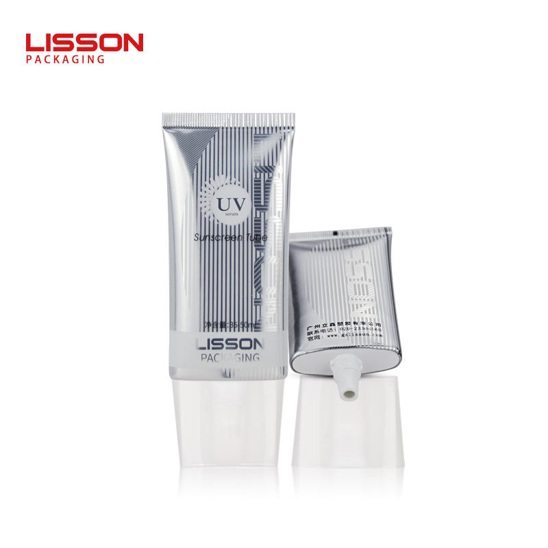 UV Color Squeeze Cosmetic Oval Tubes Lisson Packaging