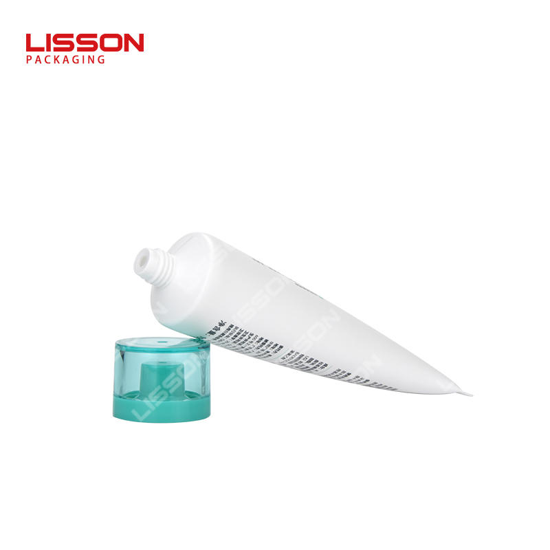 Custom Face Cleanser Cosmetic Squeeze tube Lisson Cosmetic Packaging Factory