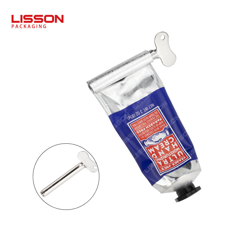 Cosmetic Aluminum Tube with Metal Squeeze Accessories