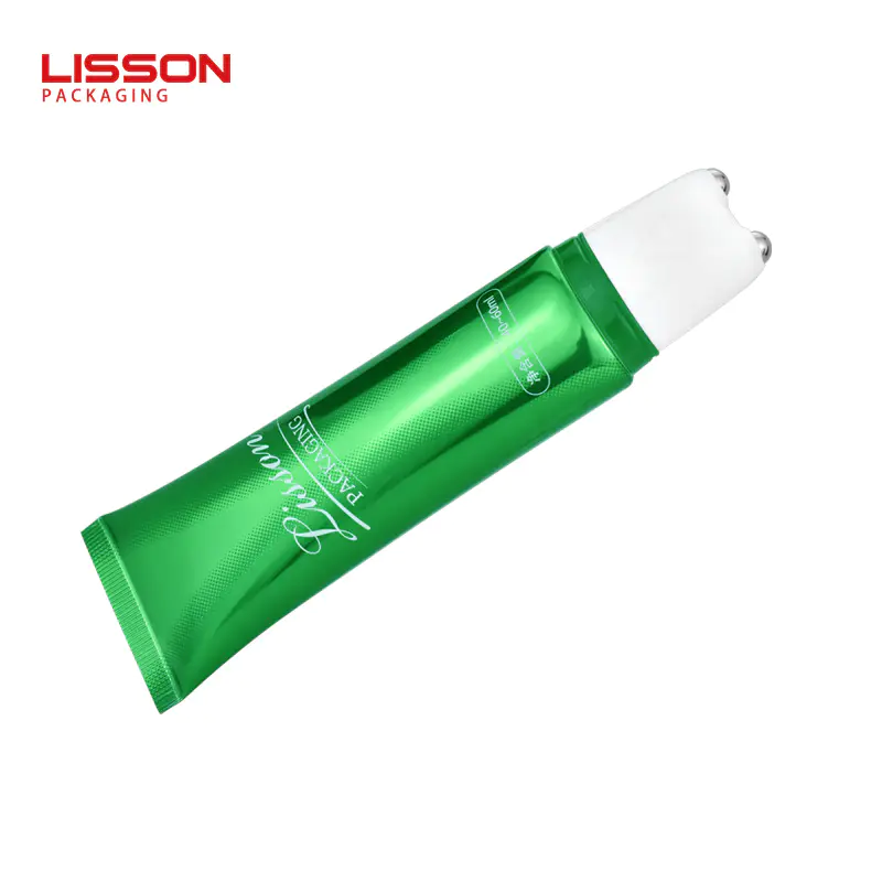 New Arrivals Double Roller Massage Wholesale Cosmetic Tube with Steel Ball Applicator