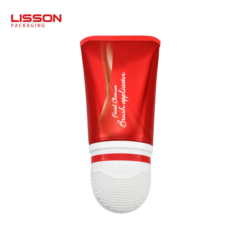 New Arrivals D50 Oval Cosmetic Tube with Brush Applicator--Lisson Packaging