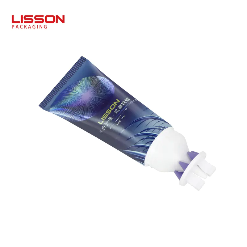 D40 Scalp Treatment Plastic Squeeze tube Packaging with Silicone Applicator