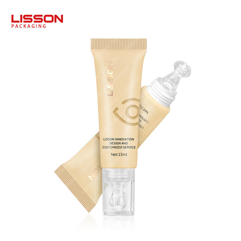 Factory Custom D19 Empty Plastic Squeeze Tube for makeup skincare products--LISSON Packaging