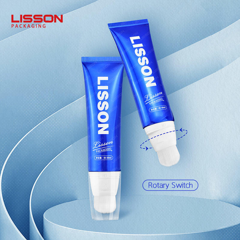Supply D30 Nylon Brush Plastic Oval Tube Cosmetic Squeeze tube