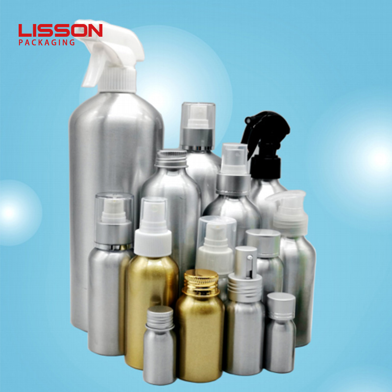 aluminum cosmetic bottles manufacturer and supplier