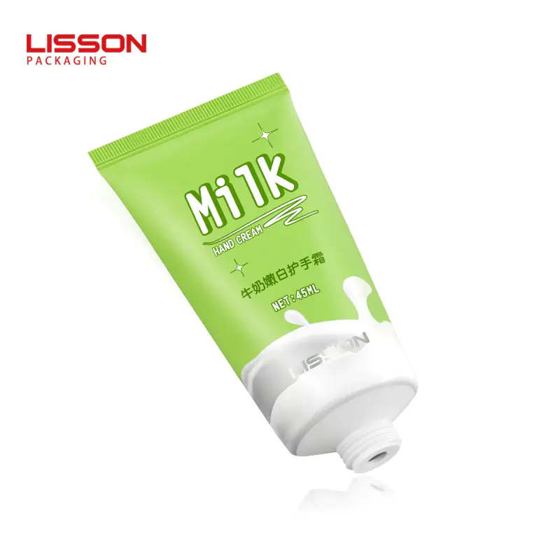 D30 PCR plastic cosmetic tube sustainable packaging hand cream tube