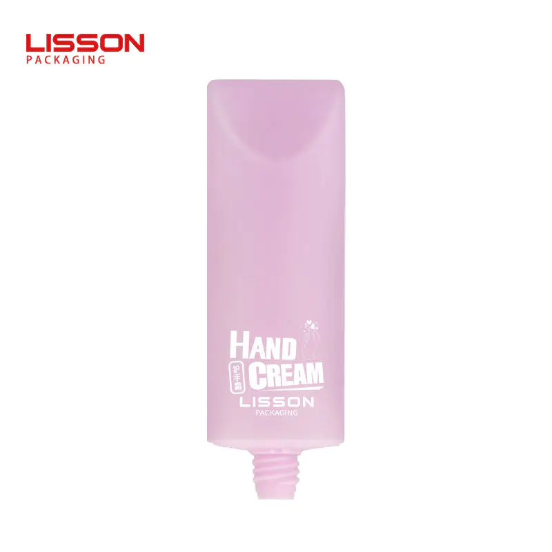 Custom Empty 50ml 60ml HDPE Oval Bottle Hand Cream Skincare Packaging Bottle