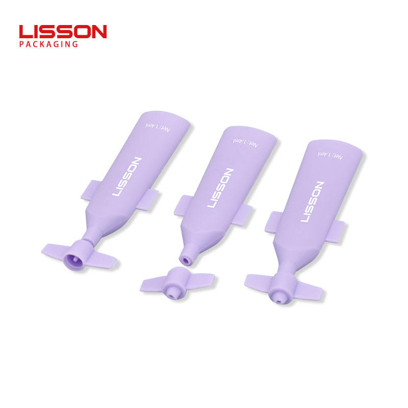Custom 1ml 2ml 3ml 5ml small capacity Twist off Plastic Squeeze Tubes-Lisson Packaging