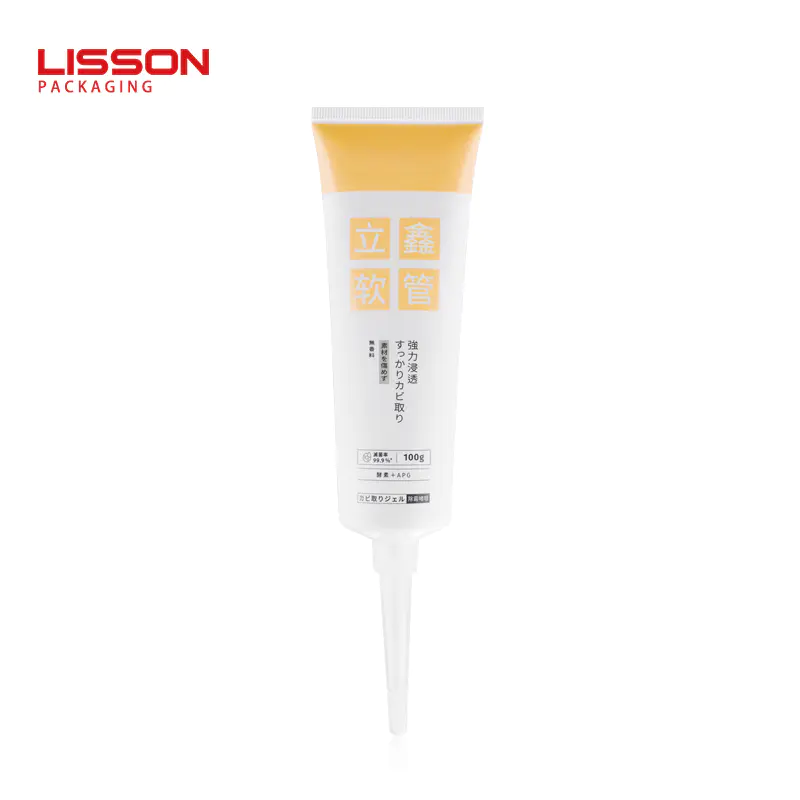 Best Price D40 Long Nozzle Plastic PCR PE Tube for scalp care Supplier-Lisson