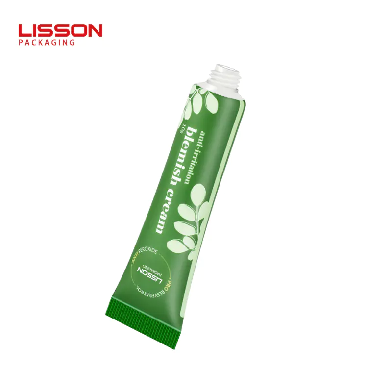 5ml 10ml 15ml Small Volume Plastic PCR-PE Squeeze Tube with Bamboo Cap for  Skincare Products Sample-Lisson Packaging