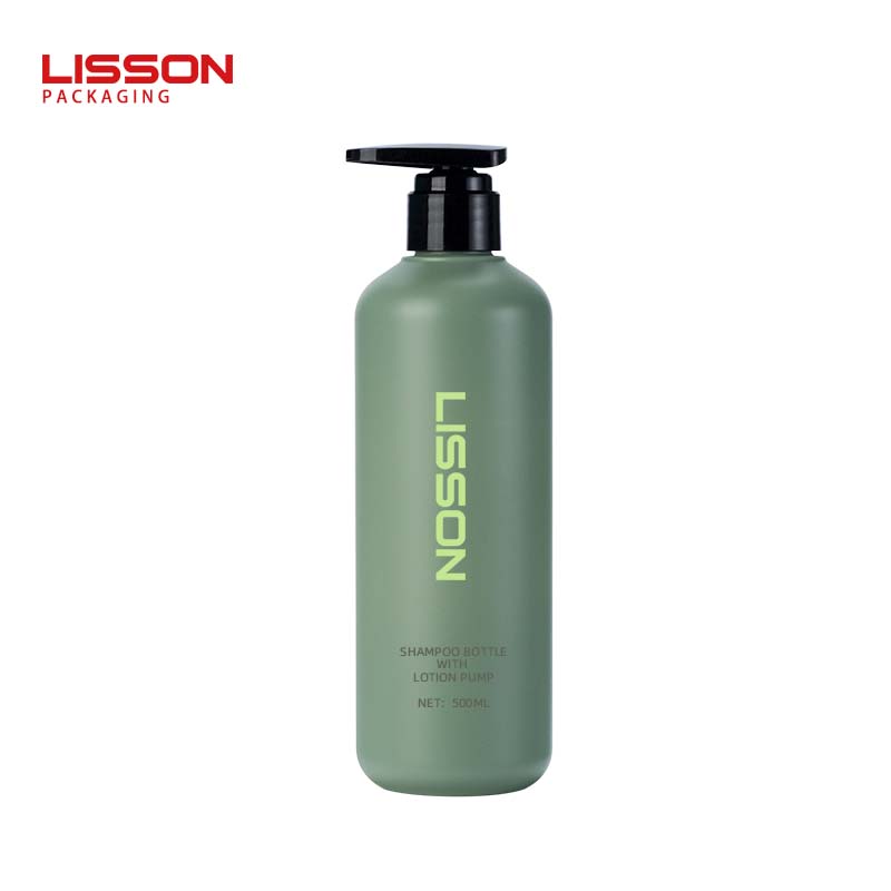 Supply 500ml PET Plastic Squeeze Shampoo and Conditioner Bottle--Lisson Packaging