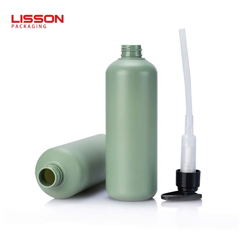 Supply 500ml HDPE Plastic Squeeze Shampoo and Conditioner Bottle--Lisson Packaging