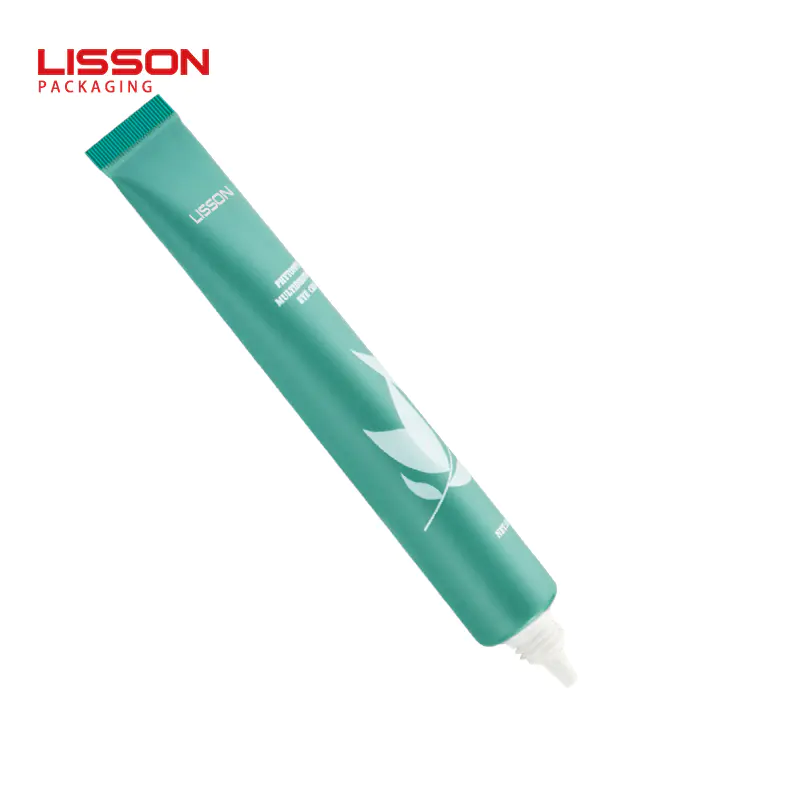 D19 Luxury Acrylic Cap Plastic Squeeze Tube Empty Eye Cream Tube Packaging-Lisson Packaging