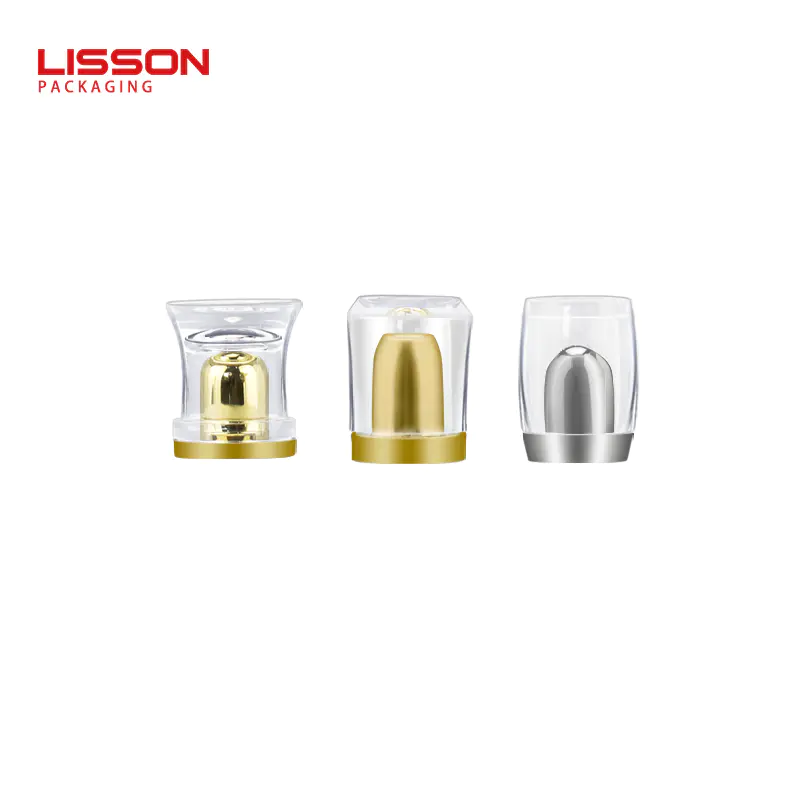 D19 Luxury Acrylic Cap Plastic Squeeze Tube Empty Eye Cream Tube Packaging-Lisson Packaging