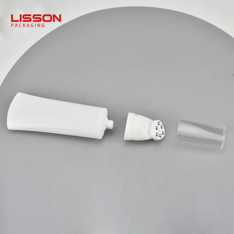 45ml Plastic Cosmetic Squeeze HDPE Bottle and Tubes with Applicators--Lisson Packaging