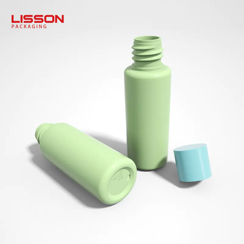30ml Empty Plastic Cosmetic Cream Bottle with Lids---Lisson Packaging
