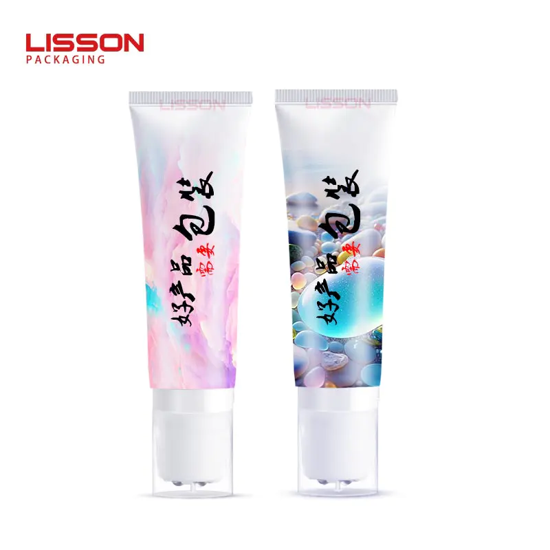 Custom 100ml  Scraping Five Rollers Squeeze Massage Tube Lisson®