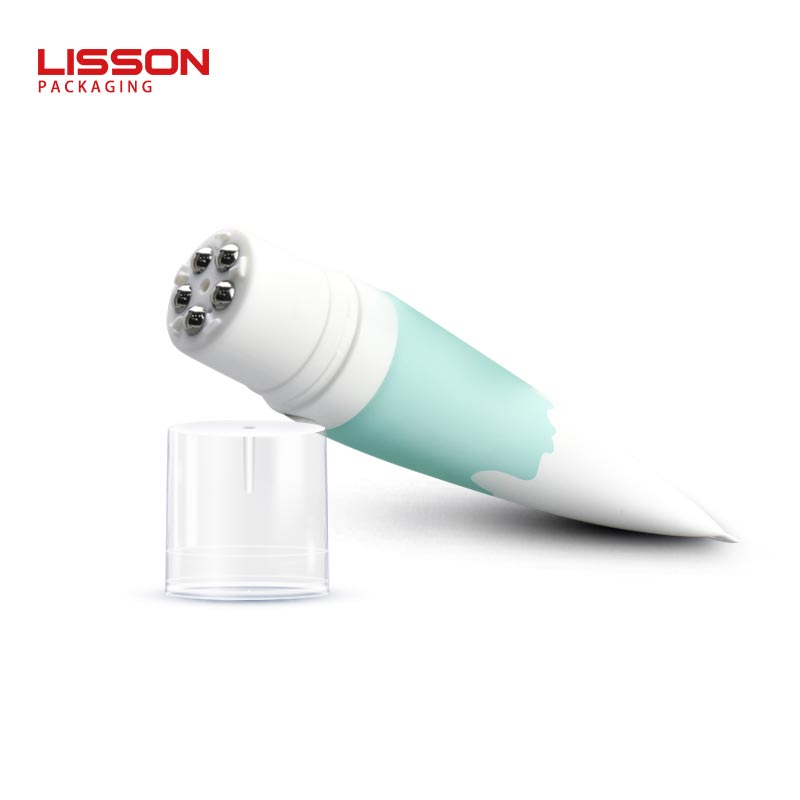 Custom 100ml  Scraping Five Rollers Squeeze Massage Tube Lisson®