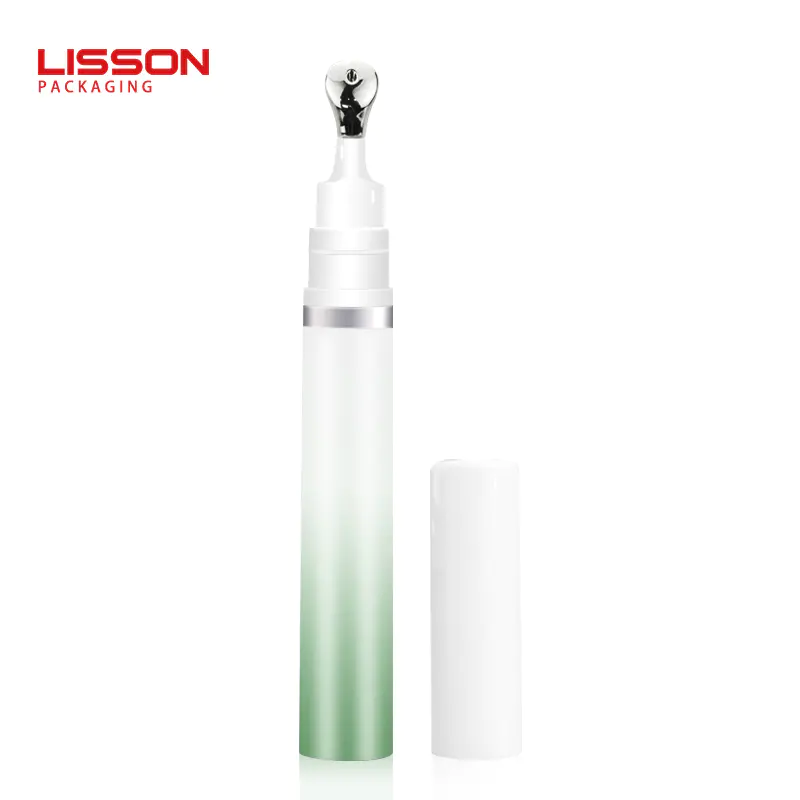 Custom 15ml Plastic PETG Bottle Packaging for Eye Lips---Lisson Packaging