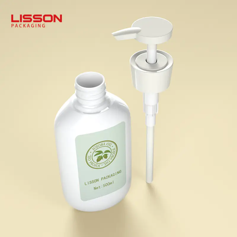 Supply 500ml Plastic Lotion Spray Pump Botte for Personal Care