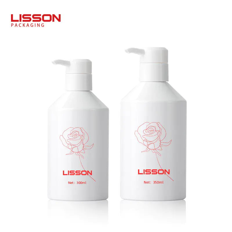 350ml Empty White Plastic Lotion Bottle for Personal Care