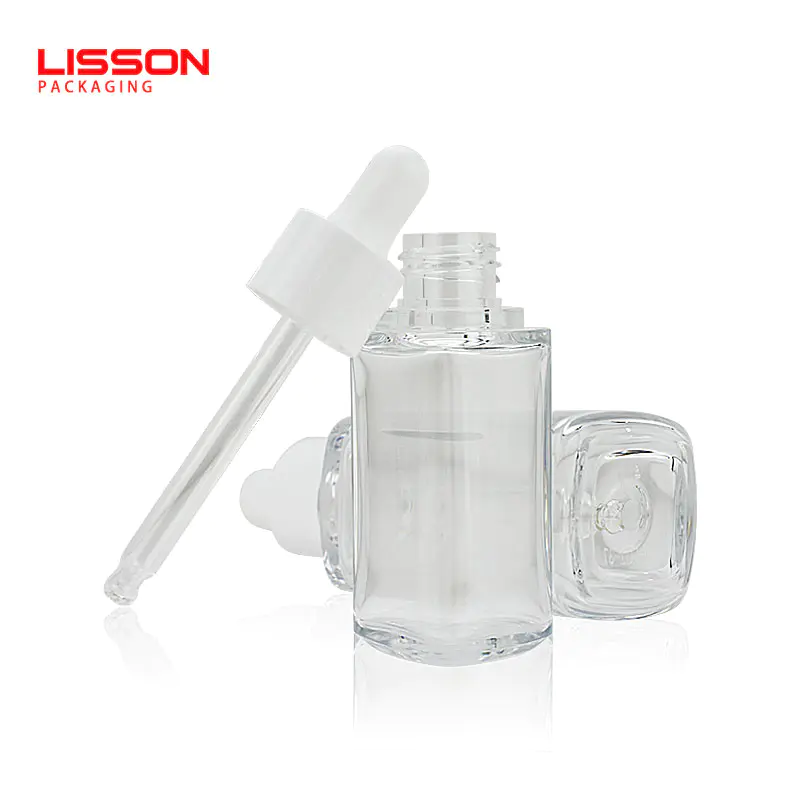 Custom Thick Wall PETG Bottle 30ml 50ml Dropper Bottle---Lisson Packaging