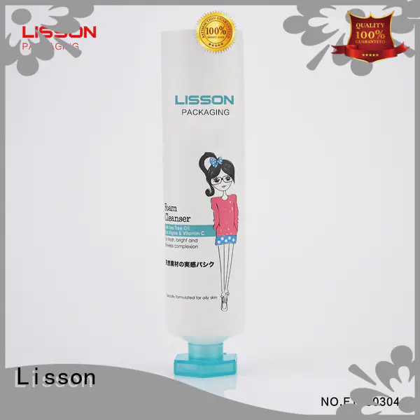 Lisson hollow cosmetic squeeze tubes wholesale high-end for cream