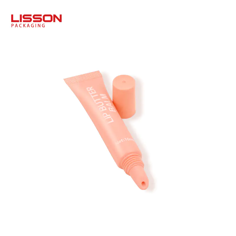 Custom Empty 10ml Squeeze tube Pick Color Small Capacity Plastic  Lip Gloss Tube
