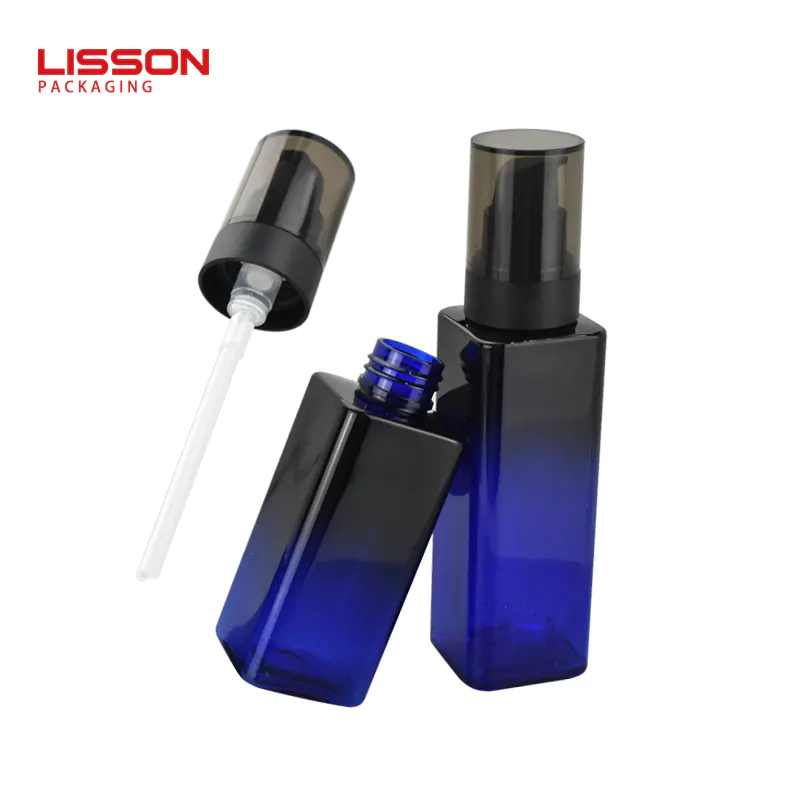 150ml Square PET Lotion Dispensing Pump Bottle Oem With Good Price-Lisson