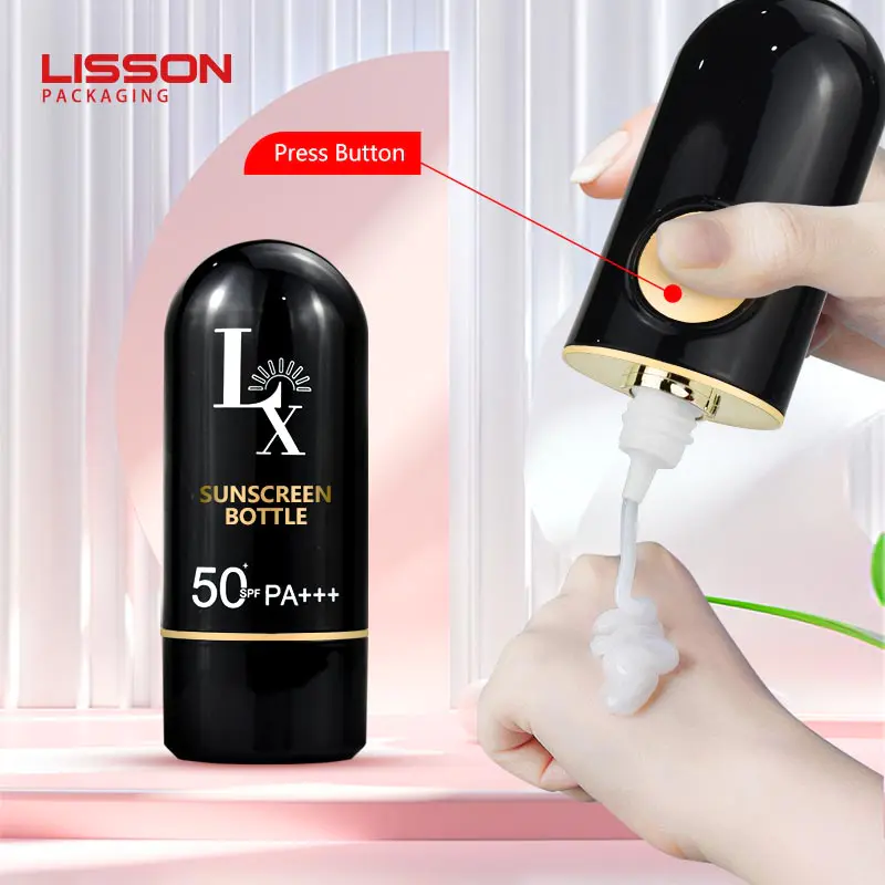Wholesale Cosmtic Bottle with Press Button