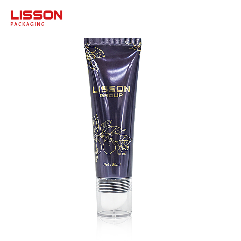 D30mm cooling ceramic slanted massager head cosmetic tube