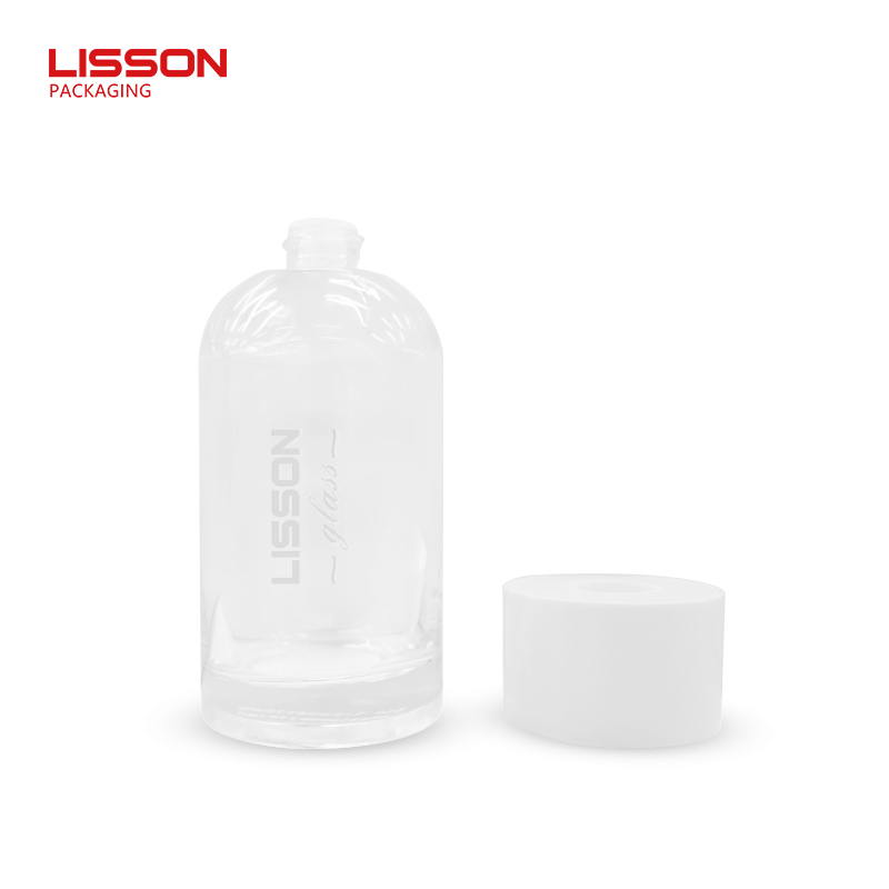 Custom-made Clear Dropper Glass Bottle and Jar Set