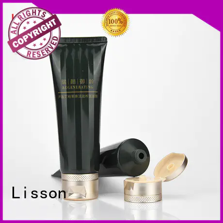Lisson screw lotion tubes silver coating for makeup