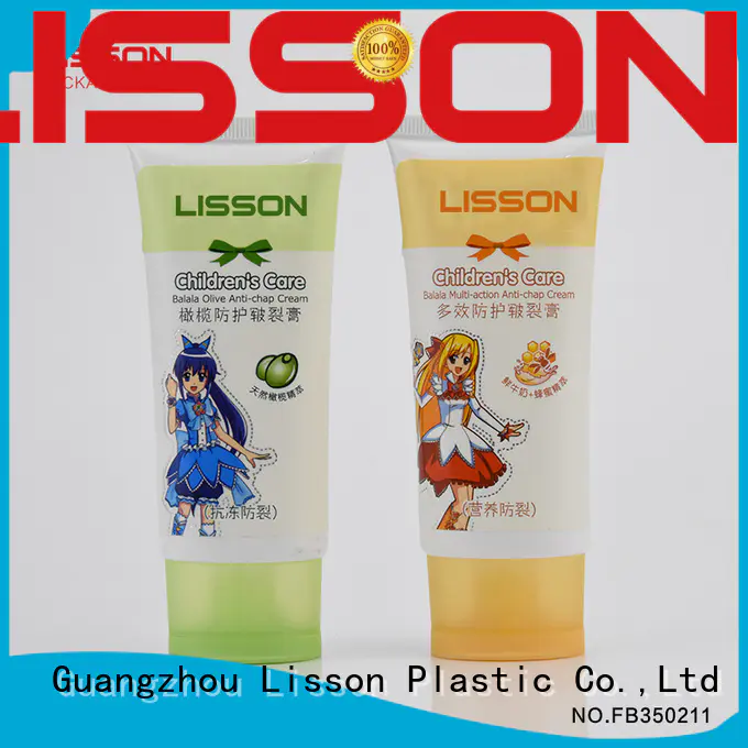 refillable hand cream tube packaging screw cap for packing Lisson