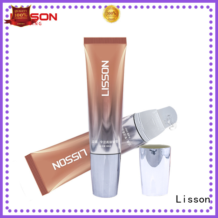 Lisson cotton head sunscreen tube for wholesale for packaging