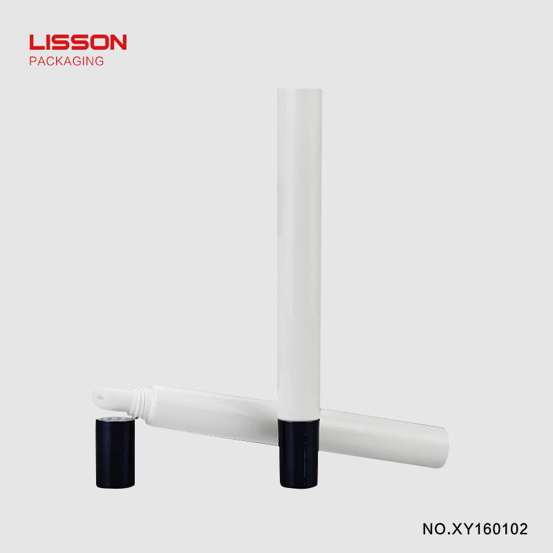 Lisson single steel squeeze tube lip gloss by bulk for makeup-3