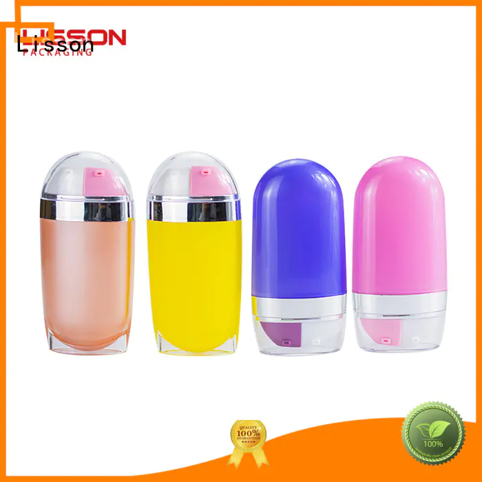 Lisson packaging lotion pump laminated for cleanser