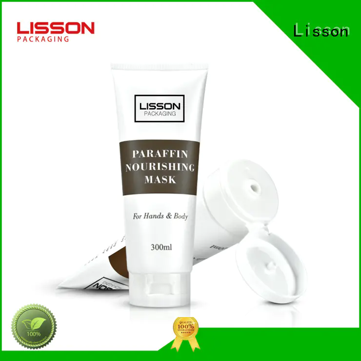 Lisson aluminium covered plastic tube containers double for packaging