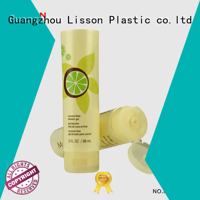 facial cleanser bottles with flip top caps Lisson manufacture