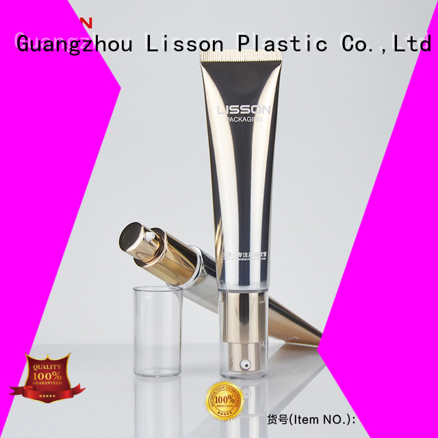 Lisson clear lotion pump oval for lotion