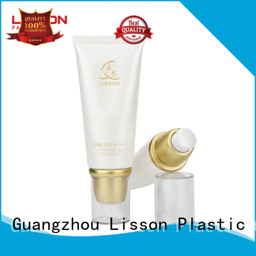 Lisson clear airless tube barrier for cleanser