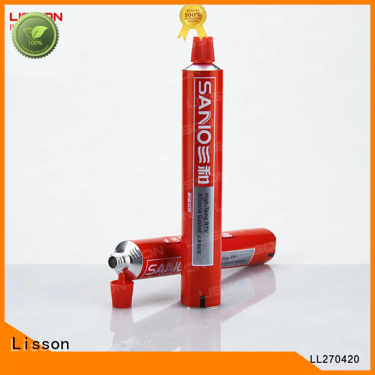 Lisson durable aluminum round tube best manufacturer for cream