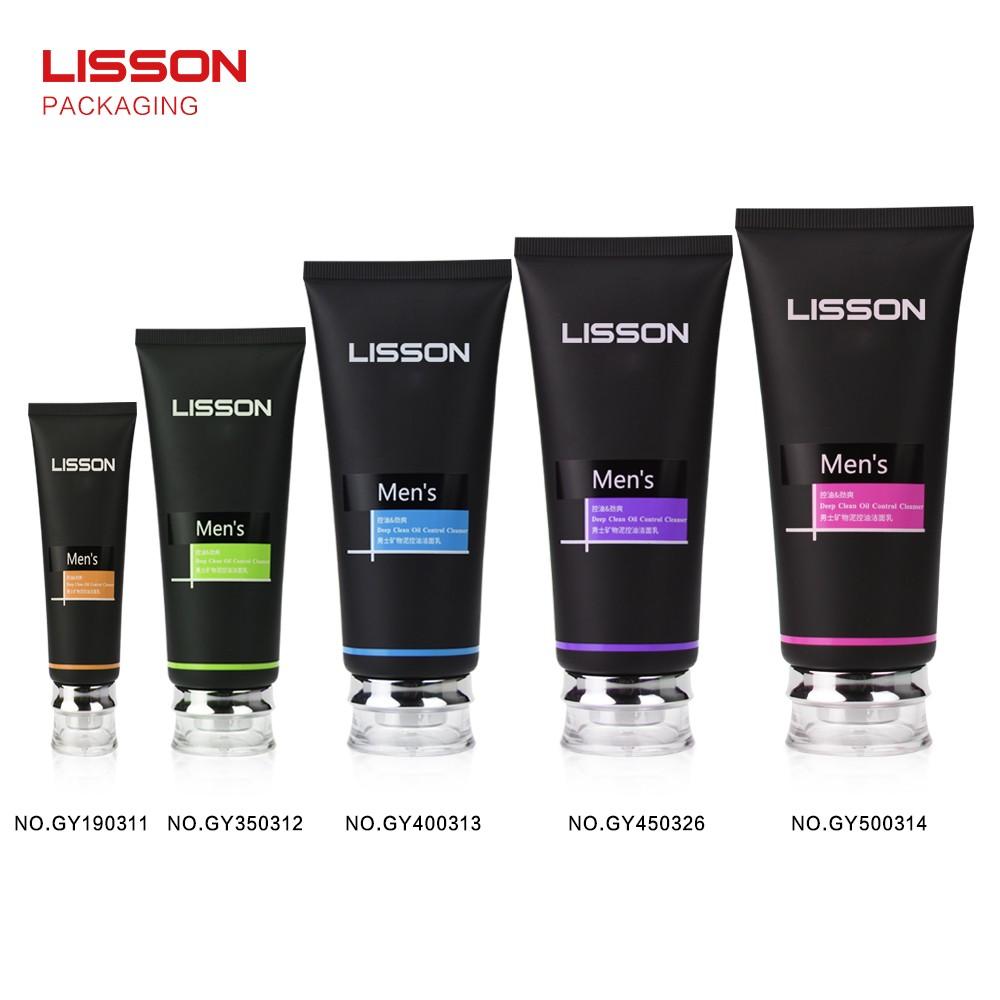 150ml Men’s facial washer cosmetic plastic packaging tube-2