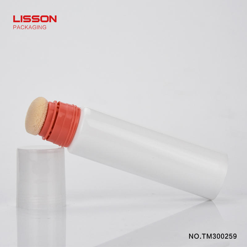 40ml facial blusher tube with cotton applicator for make-up packaging-2