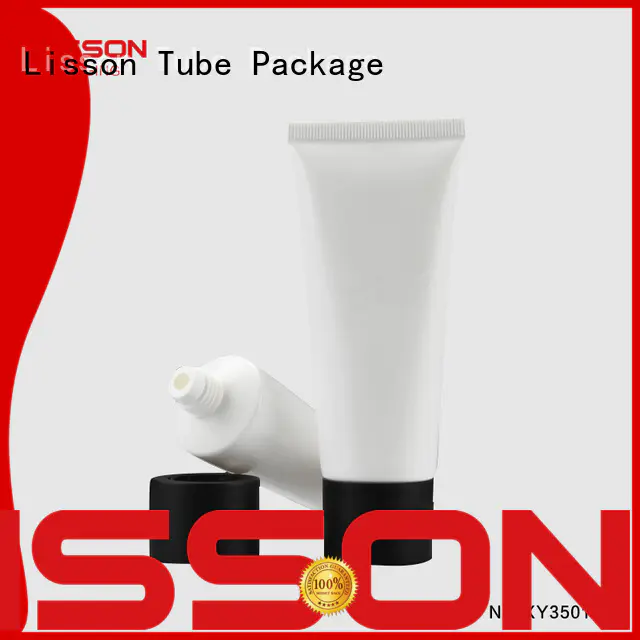 screw top rounded plastic tube caps hollow Lisson Tube Package